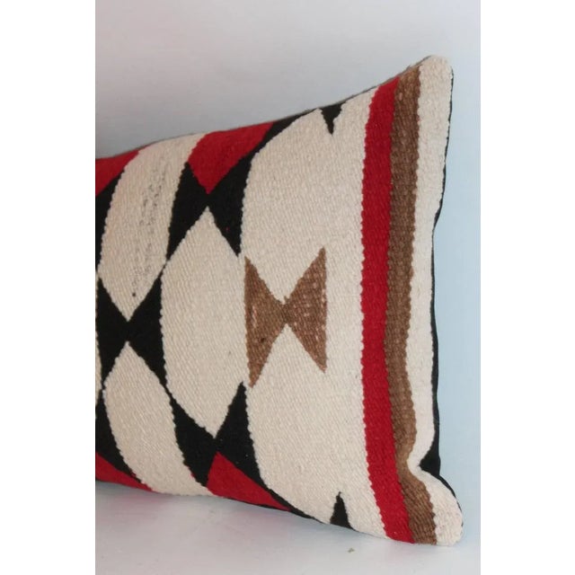 Modern Woven Wool Bolster Pillow For Sale - Image 3 of 6