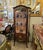 Make a statement with this grand French-style display vitrine, crafted with a richly finished wood cabinet and an elegant...
