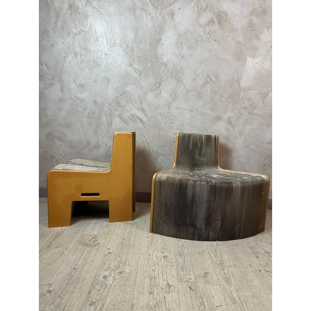 The Flexible Love Lounge Chairs by Chishen Chiu, 2000s, Set of 2 For Sale - Image 6 of 9