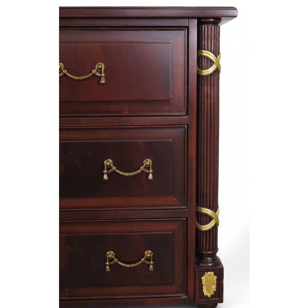 Chocolate Francesco Molon Dresser 7 Drawer Dresser For Sale - Image 8 of 12