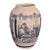 Vintage Williamsburg Delft Large Vase Made by Oud in Holland C 49 "London Jar" For Sale
