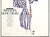 René Gruau 1991 French Vintage Fashion Print-Dior by Gruau For Sale - Image 4 of 4