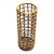 Vintage, Cylindrical, Woven, Bamboo, Rattan and Wicker, Umbrella Stand, in the Style of Audoux and Minet, 1950’s For Sale