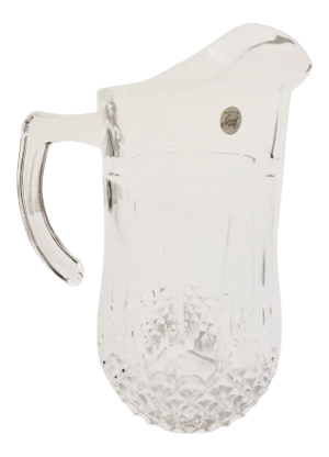 Vintage Crystal d'Arques-Durand Lead Crystal Pitcher