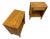 Mid-Century Modern Heywood Wakefield Style Nightstands - Set of 2 For Sale
