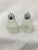 Vintage Mid Century Modern Glass Salt and Pepper Shakers. Each Measures 3" X 1 1/2" X 1 1/2"