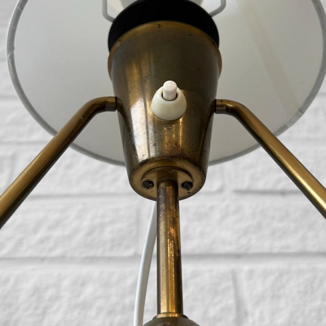 Vintage E1145 Table Lamp in Brass from ASEA, 1950s For Sale - Image 12 of 14