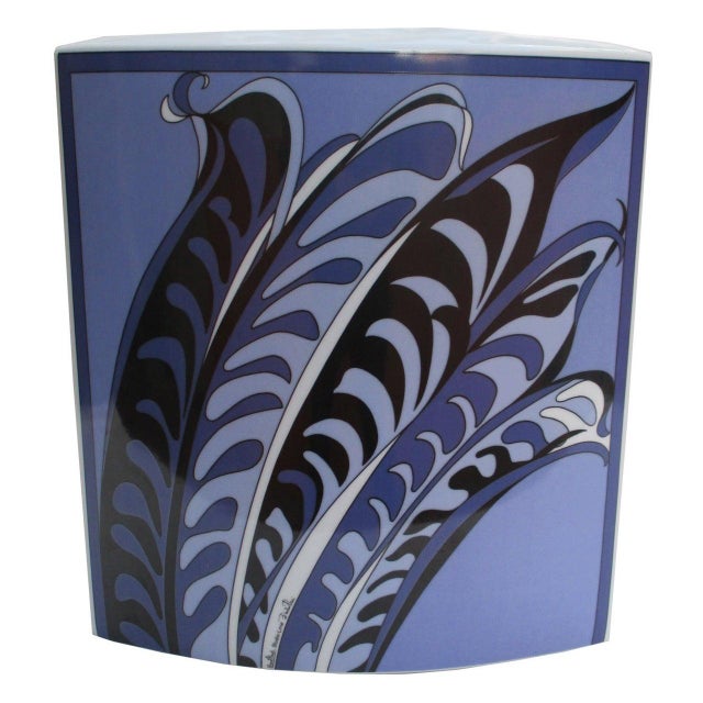 Ceramic Emilio Pucci Ceramic Vase Germany circa 1970 For Sale - Image 7 of 9