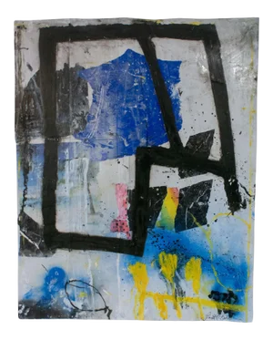 Robert Baribeau "Color Trac #5", Painting
