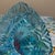 Vintage Hazel Atlas Aqua Blue "Pinwheel" Triangle Candy Dish For Sale In Minneapolis - Image 6 of 6