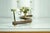Vintage Mid Century Modern Stilnovo Brass Walnut & Glass Sculptural Table Lamp For Sale - Image 11 of 11