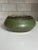 1950’s Carl Harry Stålhane for Rörstrand Atelje Green Mottled Ceramic Bowl/ Low Vase For Sale In Philadelphia - Image 6 of 11