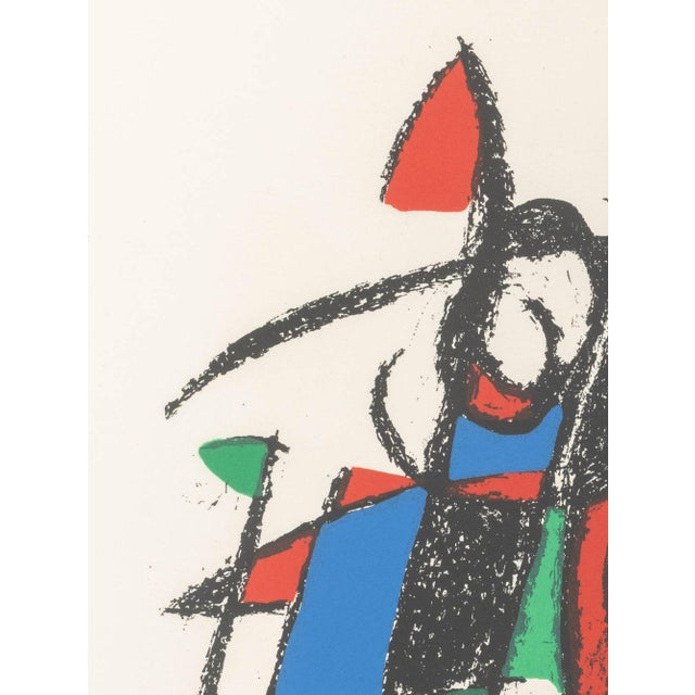 Joan Miró Joan Miro "Lithograph Ii" Lithograph, 1975 For Sale - Image 4 of 9