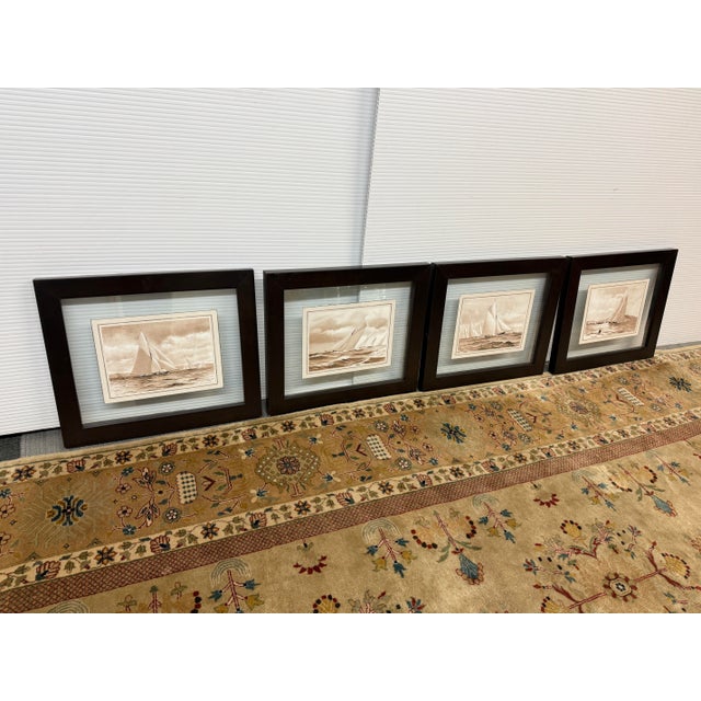 Design Plus Gallery presents a Set of Four Racing Sloops Art Works by Henry Shields from Soicher Marin. The artist was a...