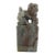 Chinese Foo Dog Carved Soapstone Chop Seal Stamp Sculpture For Sale