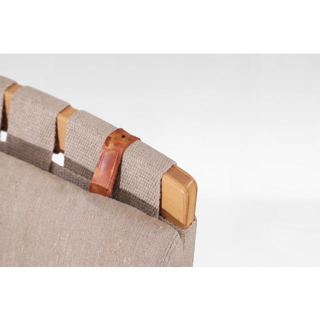 Set of Vintage Pernilla Lounge Chair and Ottoman by Bruno Mathsson for Dux, 1969 For Sale - Image 6 of 8