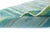 Abstract Striped Horizon Hand-Knotted Wool Rug | 9'11" X 7'1" | One of a Kind For Sale - Image 6 of 8