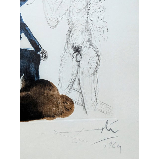 Salvador Dali, Oedipus and Sphynx, 1963, Etching, Framed For Sale - Image 10 of 16