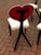 Textile Mid-Century Modern Card Suit Dining Chairs, Set of 4 For Sale - Image 7 of 9