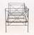 Black Vintage Wrought Iron Daybed Frame For Sale - Image 8 of 9