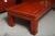 Wood Antique Chinese Red Lacquered Elmwood Bed / Coffee Table From the 19th Century For Sale - Image 7 of 9
