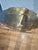 Vintage Hollywood Regency Brass Tray Top on Faux Bamboo Base Coffee Table For Sale - Image 11 of 14