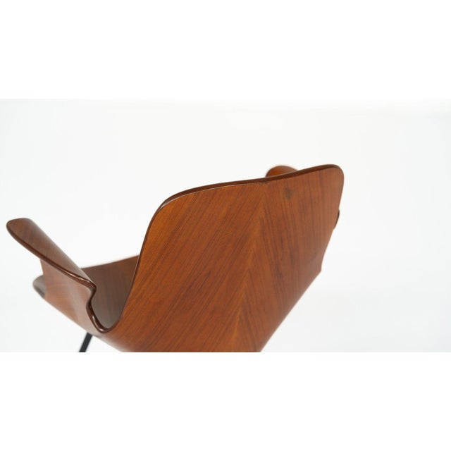 Wood Medea Desk Chair from Vittorio Nobili, Italy, 1955 For Sale - Image 7 of 8