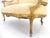 c1920s French Louis XV Gold Gilt Wood Loveseat Sofa