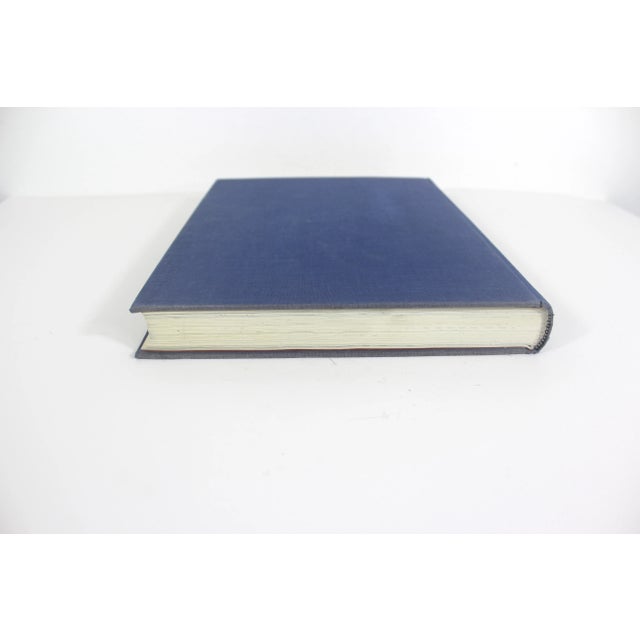 1977 Illustrating Fashion Blue Linen Hard Cover Book For Sale - Image 10 of 12