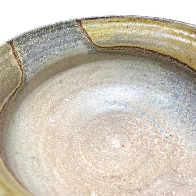 Karen Karnes (1925-2016) Studio Pottery Salt Glaze Bowl Mid Century Modern Ceramic For Sale In San Francisco - Image 6 of 12