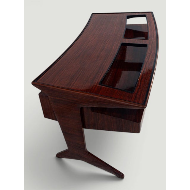 Mid-Century Italian Presidential Executive Desk by Vittorio Dassi, 1956 For Sale - Image 16 of 18