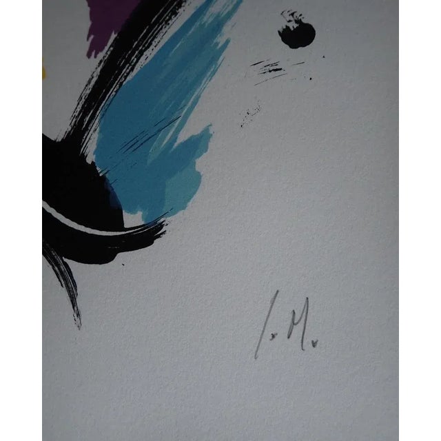 Jean Miotte, The Constant Eye, The Galaxy, 2001, Original Color Lithograph For Sale - Image 4 of 5