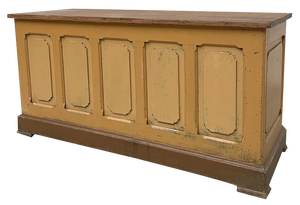 Trading Counter with Yellow Patina, 1950s