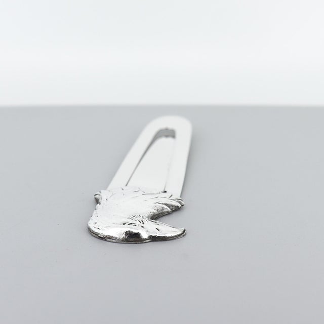 Tiffany & Co. Sterling Silver Bald Eagle Head Money Clip For Sale - Image 12 of 15