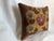 18th Century French Aubusson Tapestry Pillow With Floral Medallion For Sale - Image 4 of 7