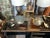 Black Mid Century Asian Folding Bar Cart & Cabinet For Sale - Image 8 of 12