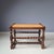 Wood and Rattan Stool or Bench, 1920s-1930s For Sale - Image 4 of 7