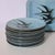 Antique French Turquoise Earthenware Dessert Set, 1890s, Set of 12 For Sale - Image 5 of 18