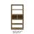 This is a simple design bookcase divider cabinet using natural raw wood. It has a closed shutter doors storage at the...