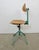 Industrial Dark Green Workshop Chair, 1950s For Sale - Image 13 of 16