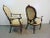 19th C Regency Mahogany Carved & Inlaid Chairs - a Pair For Sale - Image 10 of 12