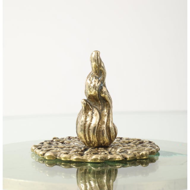 1970's Baroque Style Brass and Iron Side Tables For Sale - Image 12 of 14