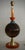Art Deco Murano Round Black and Orange Art Glass Table Lamp, 2000 For Sale - Image 10 of 10