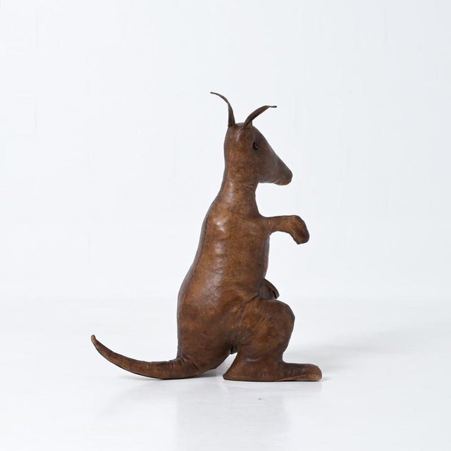 Leather Magazine Holder by Dimitri Omersa for Abercrombie & Fitch, 1960s For Sale - Image 9 of 18