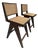 Restoration Hardware, Jakob Cane Bar & Counter Stool For Sale