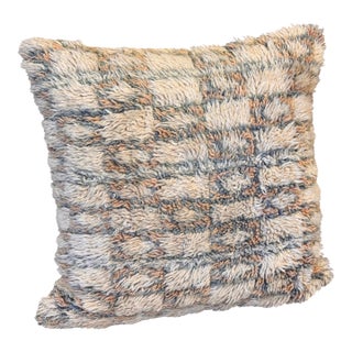 Moroccan Style Shag Accent Pillow For Sale