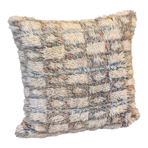 Moroccan Style Shag Accent Pillow