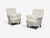 Carl Malmsten, Swedish Mid-Century Modern, "Hemmakvall" Lounge or Arm Chairs, Grey Fabric, Wood, Sweden, 1950s Pair of...