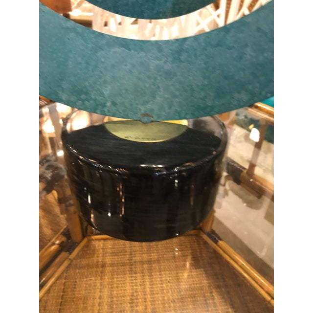 1960s Vintage 1967 Mid Century Modern Curtis Jere Metal Kinetic Statue For Sale - Image 5 of 13