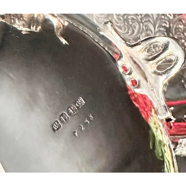 Mid 19th Century Antique Tea and Coffee Service Wep Co. German Silver Plated Hand Chased - 6 Pieces For Sale - Image 5 of 12